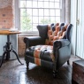 vintage Crompton Union Chair Leather