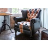 vintage Crompton Union Chair Leather