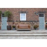 vintage Malone Large 2 Seater - HTW & Brown Tan Leather - Fast Track