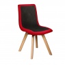 Carlton Eve Chair with Wooden Legs