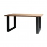 Carlton Java Sleeper Wood  - 160cm Rectangular Dining Table with U Leg
