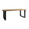 Carlton Sleeper Wood - 200cm Rectangular Dining Table with U Leg