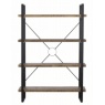 Java Sleeper Range X-O Metal Bookcase (K.D.)