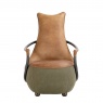 vintage Apache Chair in Leather
