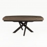 Carlton Venice Collection - Florence Ext. Oval Table 190 x 100 - Taupe  (Ceramic - Woodgrain) (New 2024)