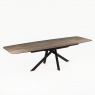 Carlton Venice Collection - Florence Ext. Oval Table 190 x 100 - Taupe  (Ceramic - Woodgrain)