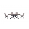 Carlton Venice Collection - Florence Ext. Oval Table 190 x 100 - Taupe  (Ceramic - Woodgrain)