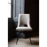 Venice Collection Parma Upholstered Chair - Now with Swivel Action in Truffle PU