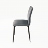 Carlton Venice Collection - Pisa Chair Slate (Dark) Fabric PU Piped (New 2024)