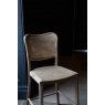 Carlton Anouk Barstool with Upholstered Seat Pad - Natural Linen