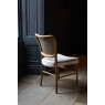 Carlton Anouk Dining Chair with Rattan Back and Linen Seat (New 2024)