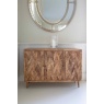 Chevron Sideboard 3 Door - In Natural Finish