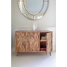 Chevron Sideboard 3 Door - In Natural Finish