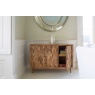 Carlton Chevron Sideboard 3 Door - In Natural Finish