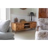 Carlton Chevron TV Cabinet 2 door in Natural Finish (New 2024)..