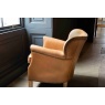 vintage Dean Chair in Tan Leather - Special Only