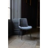 Carlton Evia Dining Chair - Grey Velvet (New 2024) Packed in 4