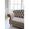 vintage Haworth 2 Seater Sofa in Hunting Lodge Harris Tweed with Medium Oak Legs - Fast Track