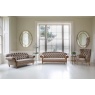 vintage Haworth 2 Seater Sofa in Hunting Lodge Harris Tweed with Medium Oak Legs - Fast Track
