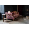 vintage Westminster 2 Seater Sofa in Printed Coral Velvet
