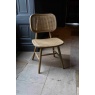 Carlton Kinsey Dining Chair with Upholstered Seat Pad - Natural Linen