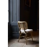 Carlton Kinsey Dining Chair with Upholstered Seat Pad - Natural Linen