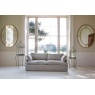 vintage Ronnie 2 Seater Sofa in Khaki Linen Fabric