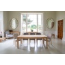 Toba - Arch Dining Table 200cm in Recycled Teak - Natural Rustic Finish