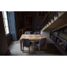 Carlton Toba - Arch Dining Table 160cm in Recycled Teak - Natural Rustic Finish