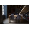 Carlton Toba - Arch Dining Table 160cm in Recycled Teak - Natural Rustic Finish