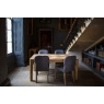 Carlton Toba - Arch Dining Table 160cm in Recycled Teak - Natural Rustic Finish