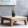 Carlton Toba - Arch Coffee Table in Recycled Teak - Natural Rustic Finish