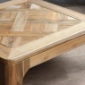 Carlton Toba - Arch Coffee Table in Recycled Teak - Natural Rustic Finish