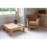 Carlton Toba - Arch Coffee Table in Recycled Teak - Natural Rustic Finish