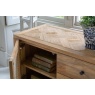 Carlton Toba - Arch Sideboard in Recycled Teak with 2 Doors & 3 Drawers - Natural Rustic Finish