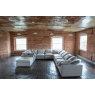 vintage Cirrus Modular Large Footstool